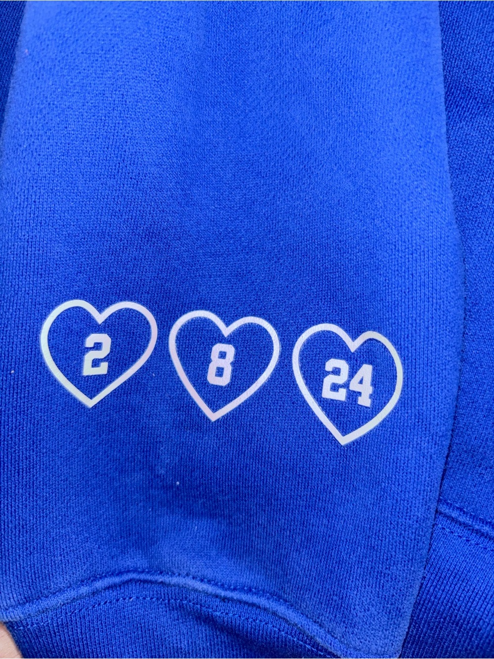 Mamba and Mambacita Royal Blue Graphic Sweatshirt - Picture 5 of 8